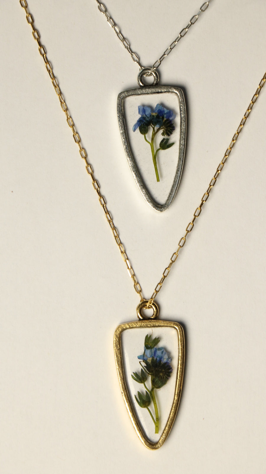 Forget-Me-Not Arrowhead Necklace