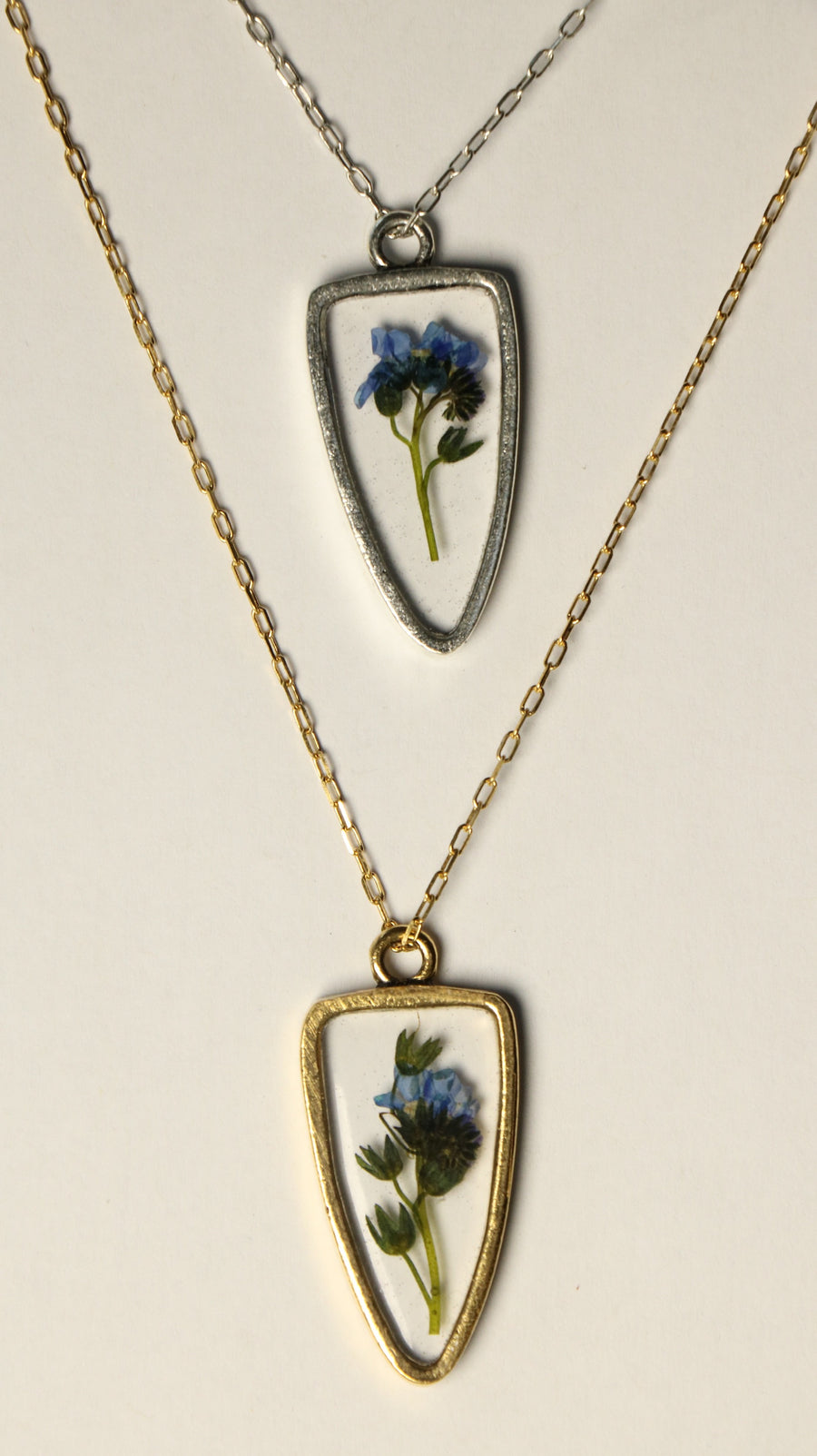 Forget-Me-Not Arrowhead Necklace