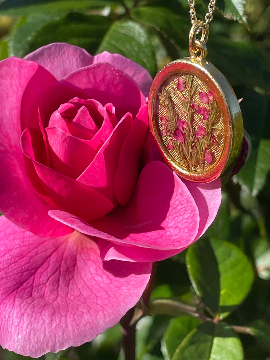 Heather Circle Necklace